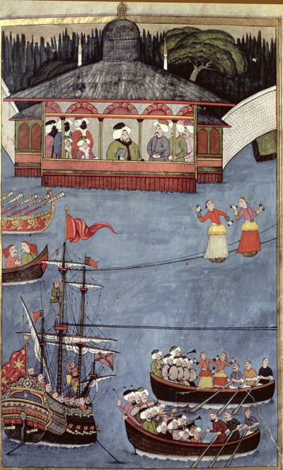 Nautical Festival before Sultan Ahmed III (1673-1736) from 